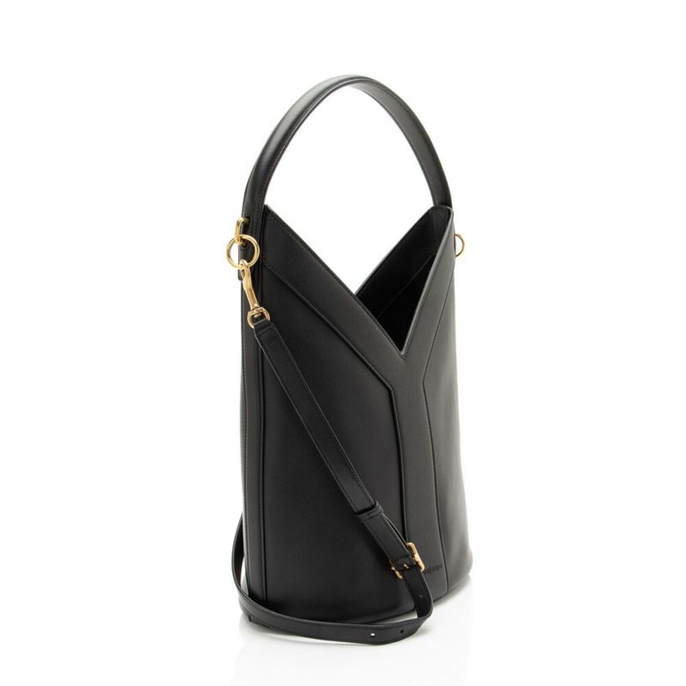 Saint Laurent Leather Y Bucket Bag - Picture 2 of 14